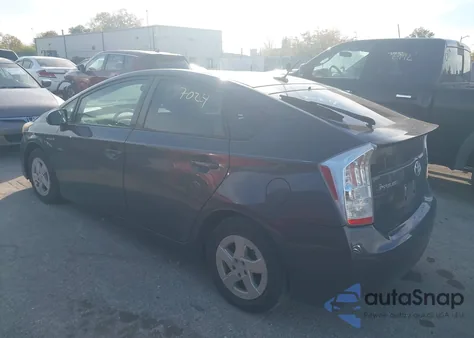 2010 Toyota Prius Iii z USA, uszkodzony, nr VIN JTDKN3DU6A5113934